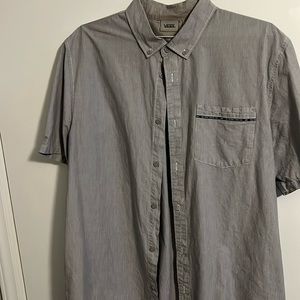 Mens used good condition Vans button up shirt.